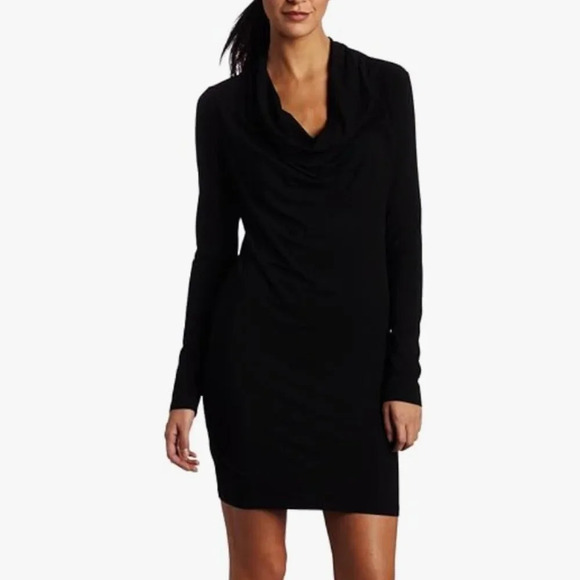 Splendid Women's Cowl Dress in Black and Size XS - Picture 1 of 6